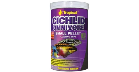 Tropical Cichlid Omnivore Small Pellet 1000 ml