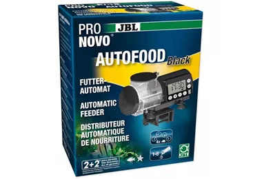 JBL ProNOVO AutoFood BLACK - Futterautomat für Aquarien