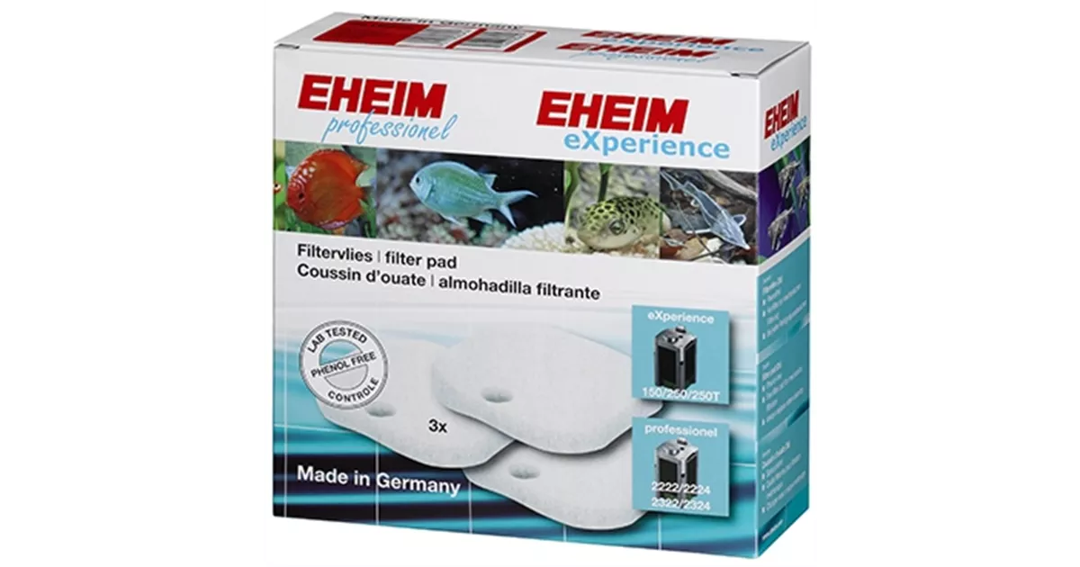 EHEIM Filtervlies für Aquarien 18 x 18 x 7 cm