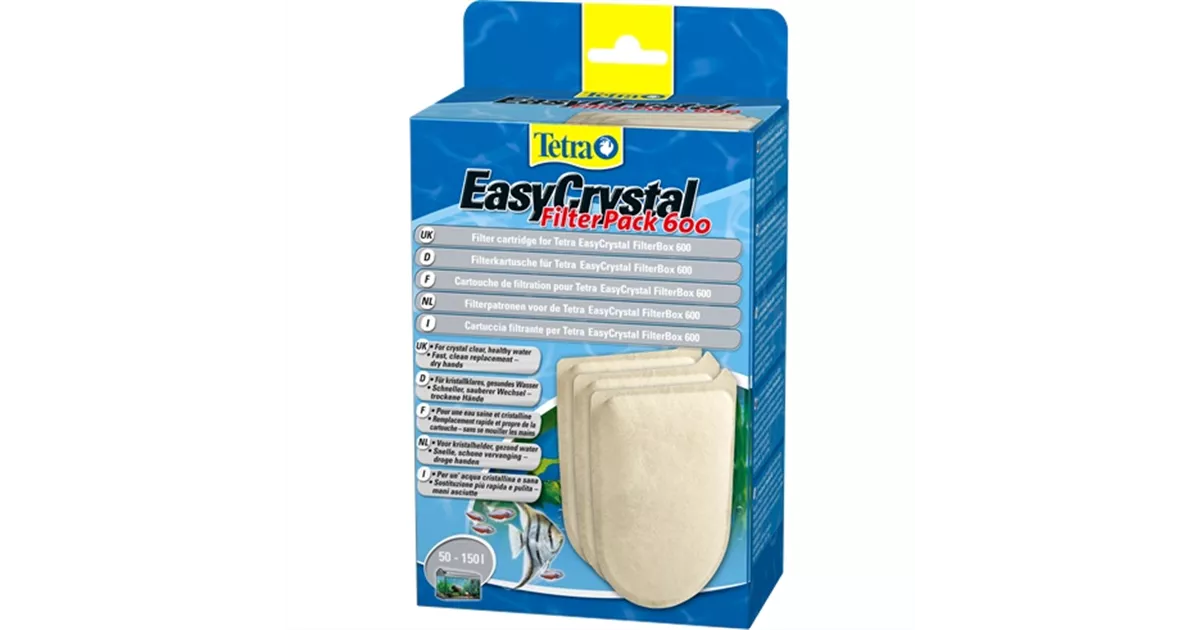 Tetra EasyCrystal Filter Pack 600