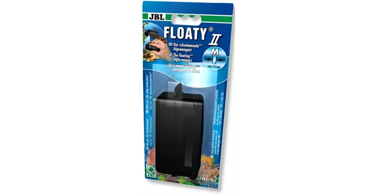 JBL Floaty II - Aquarium Scheibenreinigungsmagnet 