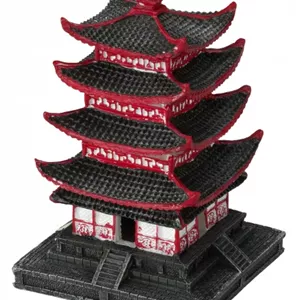 AquaDella Aquariendekoration Chinese Pagoda