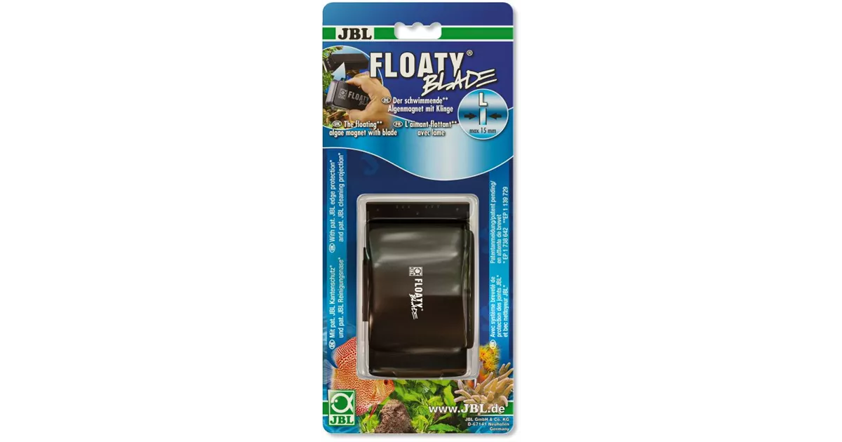 JBL Floaty L Blade - Aquarium Scheibenreiniger 