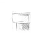 Juwel Vision 260 LED Komplett Aquarium 260 Liter