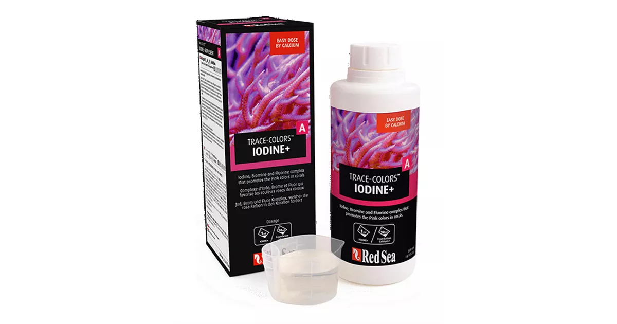 Red Sea Iodine+ Trace Colors A 500ml