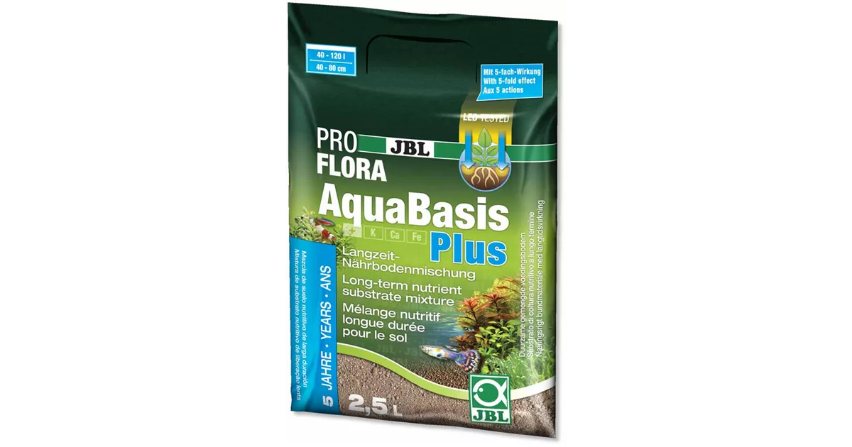JBL PROFLORA AquaBasis plus Langzeit-Pflanzennährboden