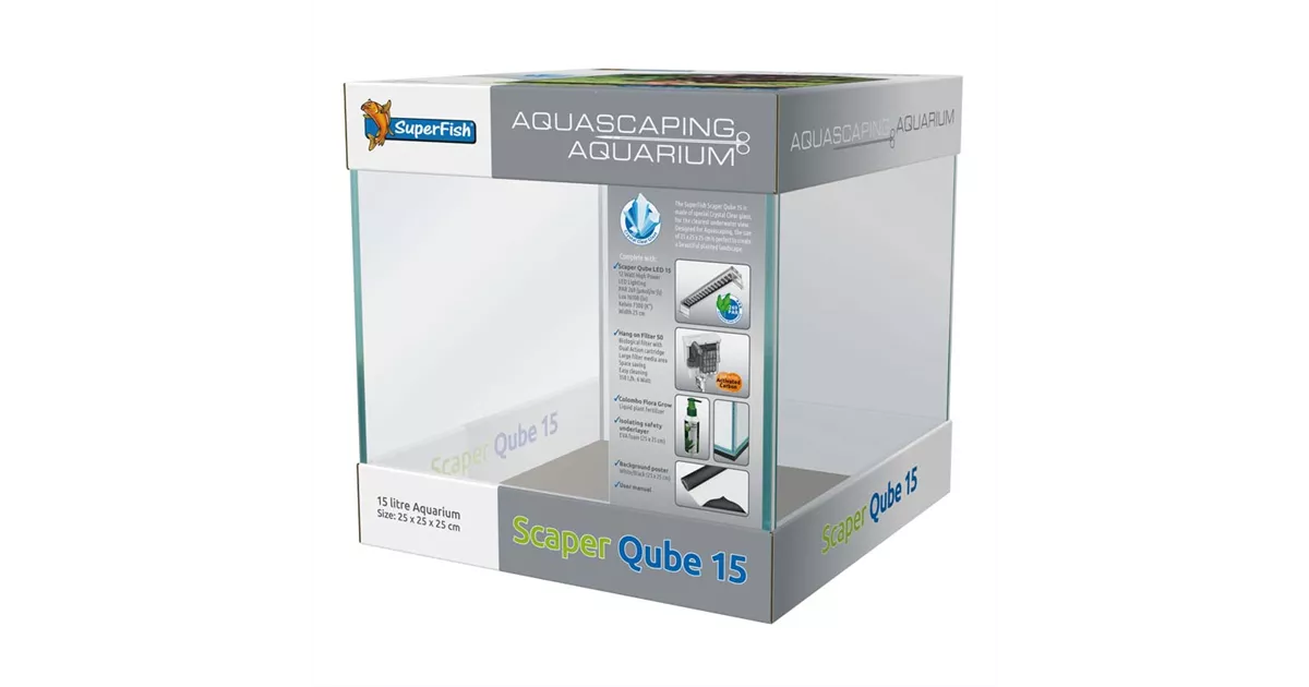 SuperFish Scaper Qube series - Aquascaping & Aquarium