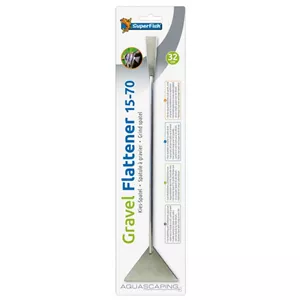 SuperFish Edelstahl Kies-Spatel 32 cm