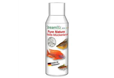 StreamBiz Pure Nature - Weiße Mückenlarven 100ml