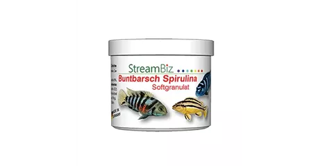 StreamBiz Buntbarsch Spirulina Softgranulat 