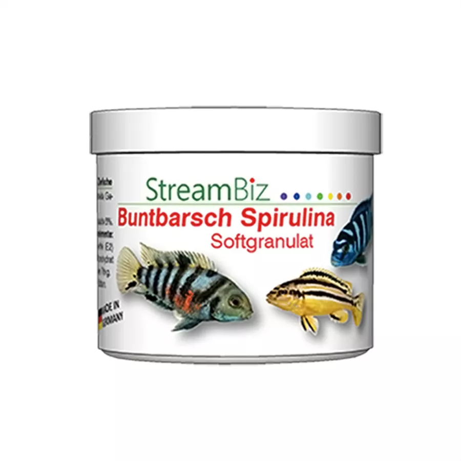 StreamBiz Buntbarsch Spirulina Softgranulat 