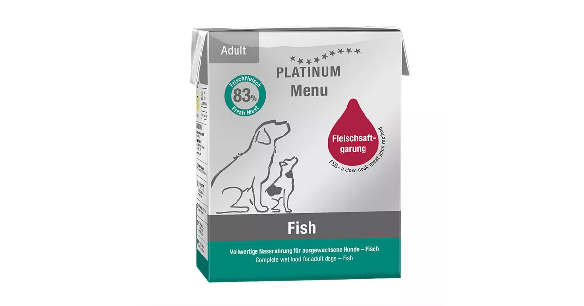 Platinum Menu Adult Fish - Hunde-Nassfutter 