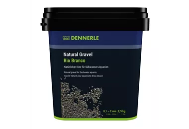 DENNERLE Natural Gravel Rio Branco 0,1 - 2 mm
