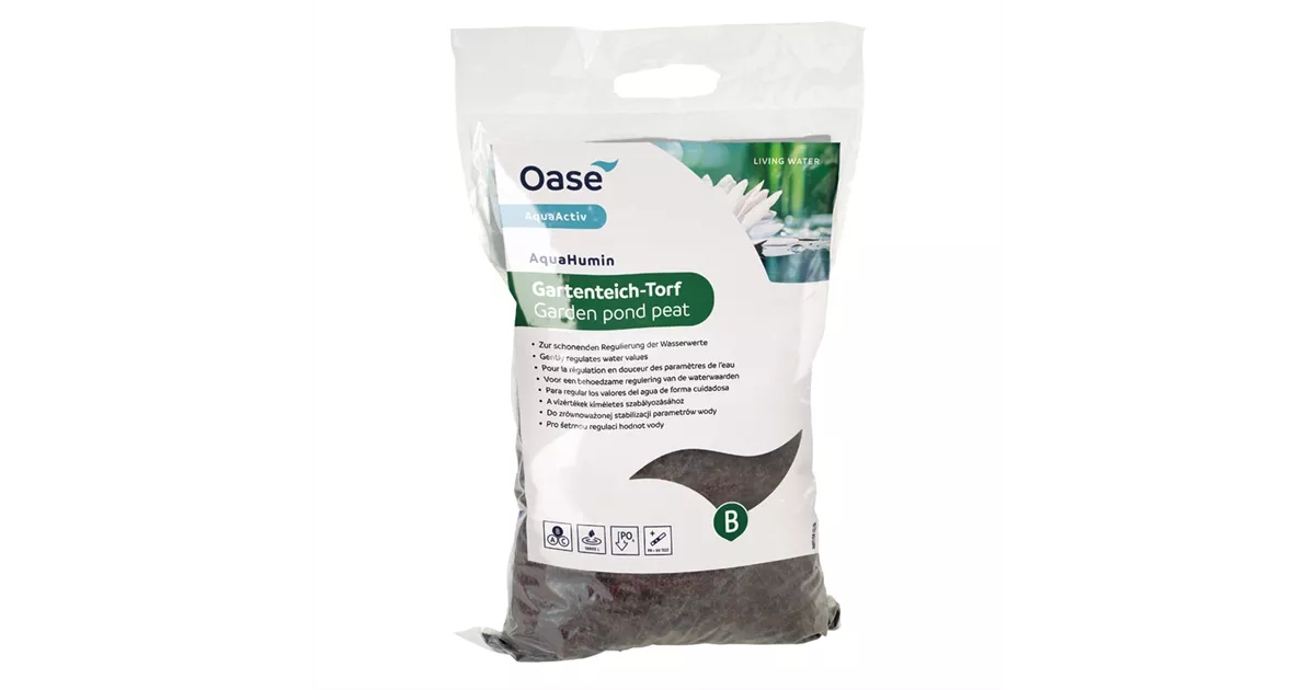 OaseAquaActiv AquaHumin 10 Liter - Spezial-Torf 