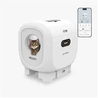 AstroPet Jupiter - Selbstreinigende Katzentoilette App gesteuert