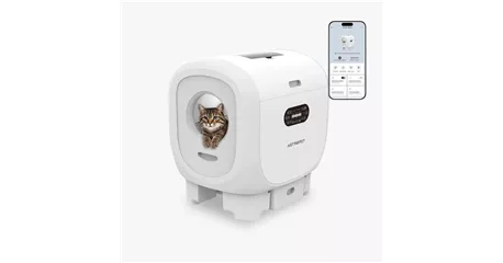 AstroPet Jupiter - Selbstreinigende Katzentoilette App gesteuert