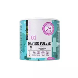 FAVLY Petfood Gastro Pulver - Sodbrennen &amp; Grasfressen 300g