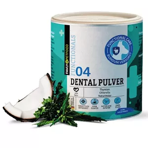 FAVLY Petfood Dental Pulver - Maulgeruch &amp; Zahnbelag 250g