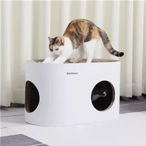 AstroPet Safari Lodge Katzenh&#246;hle mit Kratzbrett 