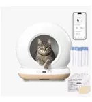 AstroPet Neptune - Selbstreinigende Katzentoilette - Max Paket 