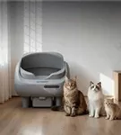 AstroPet Venus XXL - Selbstreinigende Katzentoilette