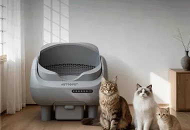 AstroPet Venus XXL - Selbstreinigende Katzentoilette