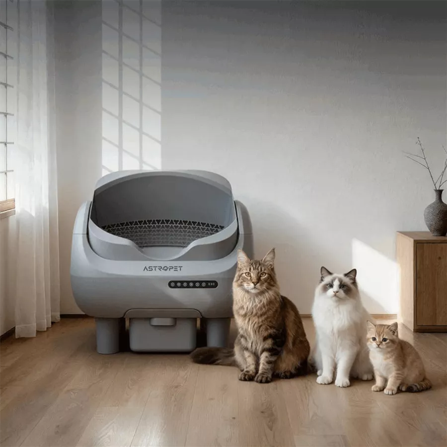 AstroPet Venus XXL - Selbstreinigende Katzentoilette