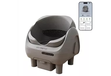 AstroPet Venus XXL - Selbstreinigende Katzentoilette