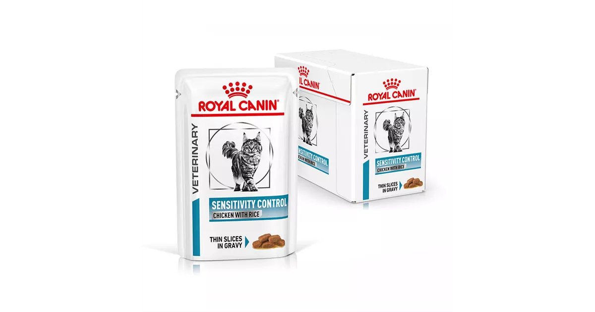 ROYAL CANIN Veterinary Sensitivity Control feine Stückchen in Soße 12 x 85 g