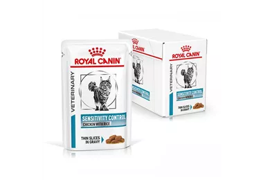 ROYAL CANIN Veterinary Sensitivity Control feine Stückchen in Soße 12 x 85 g