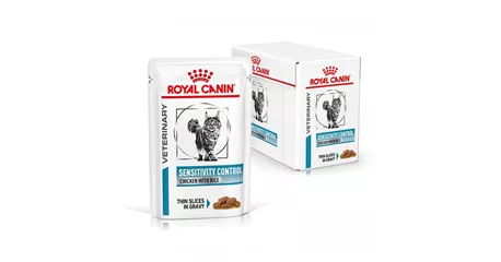 ROYAL CANIN Veterinary Sensitivity Control feine Stückchen in Soße 12 x 85 g