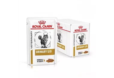 ROYAL CANIN Veterinary Urinary S/O Häppchen in Soße 12 x 85 g