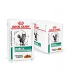 ROYAL CANIN Veterinary Diabetic Feine Stückchen in Soße für Katzen 12 x 85g