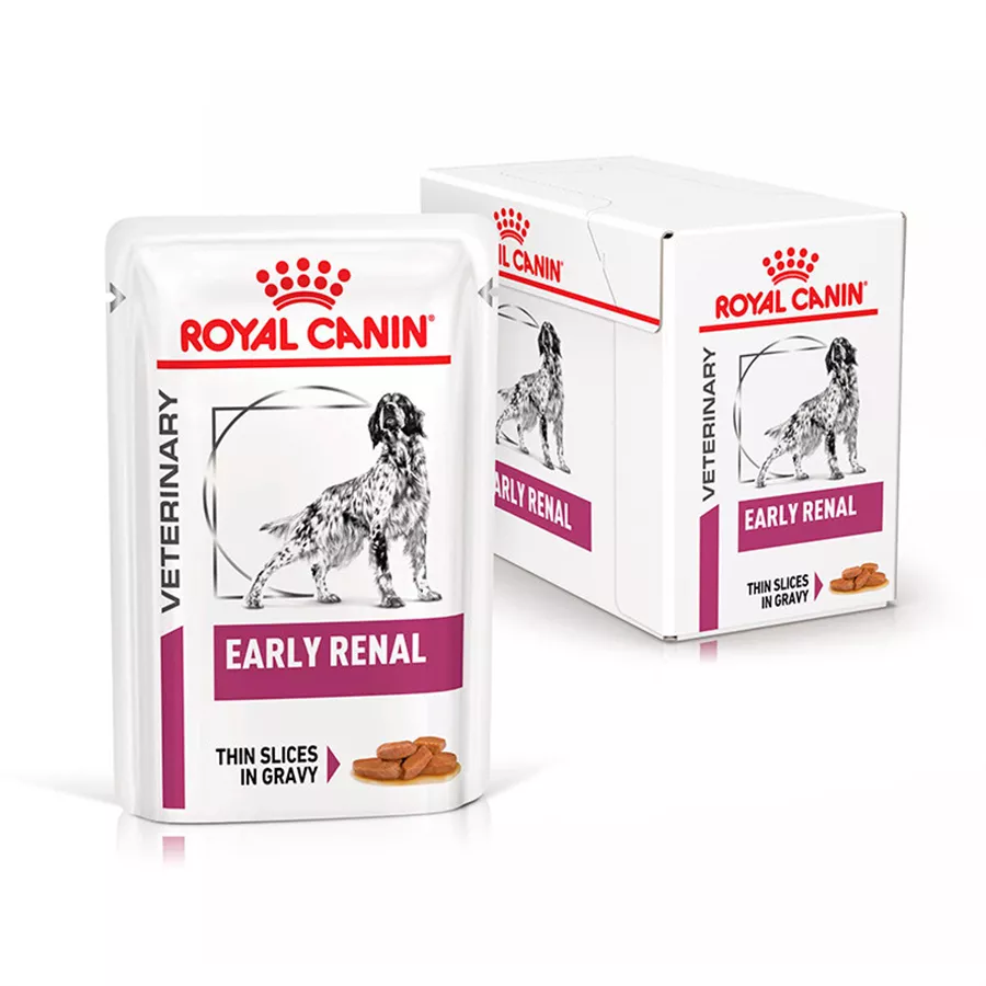 ROYAL CANIN Veterinary Early Renal Feine Stückchen in Soße für Hunde 12 x 100 g